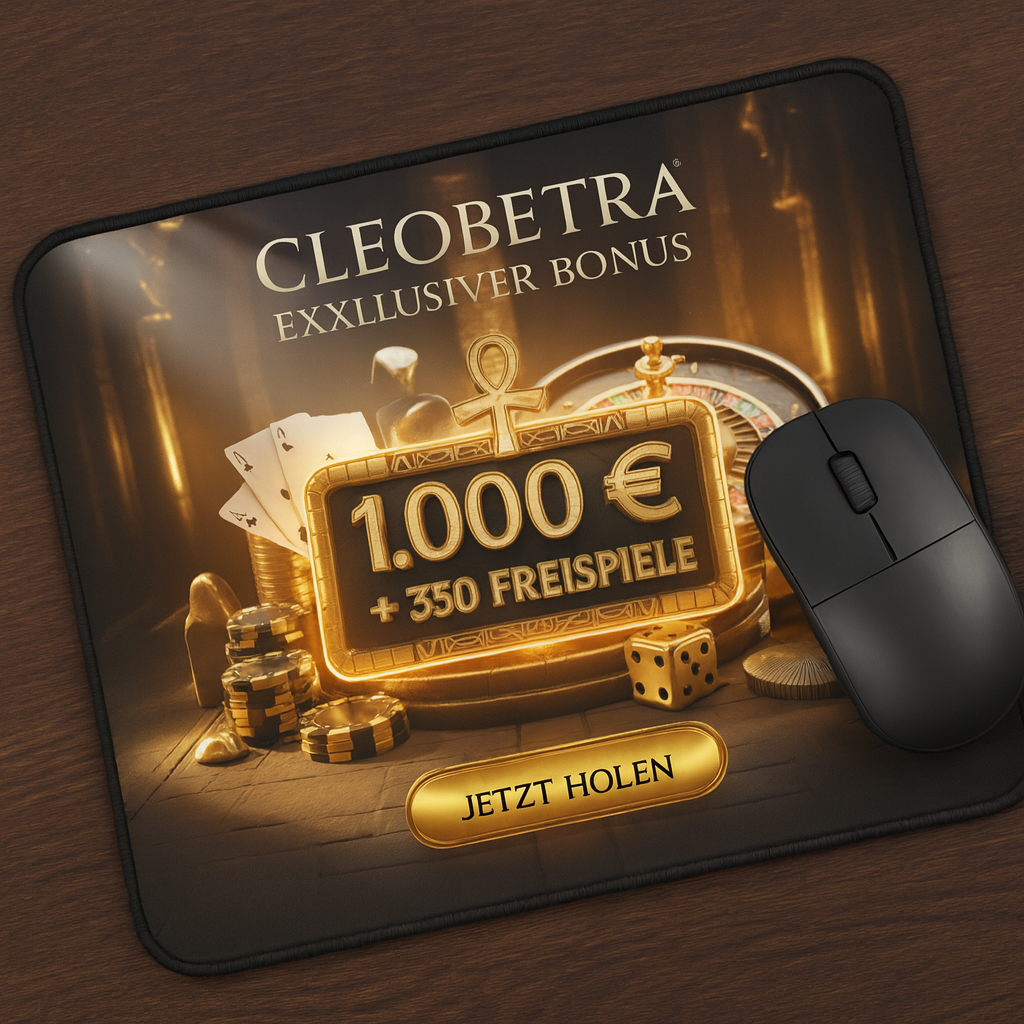 Cleobetra Exklusiver Bonus – Gaming Mauspad