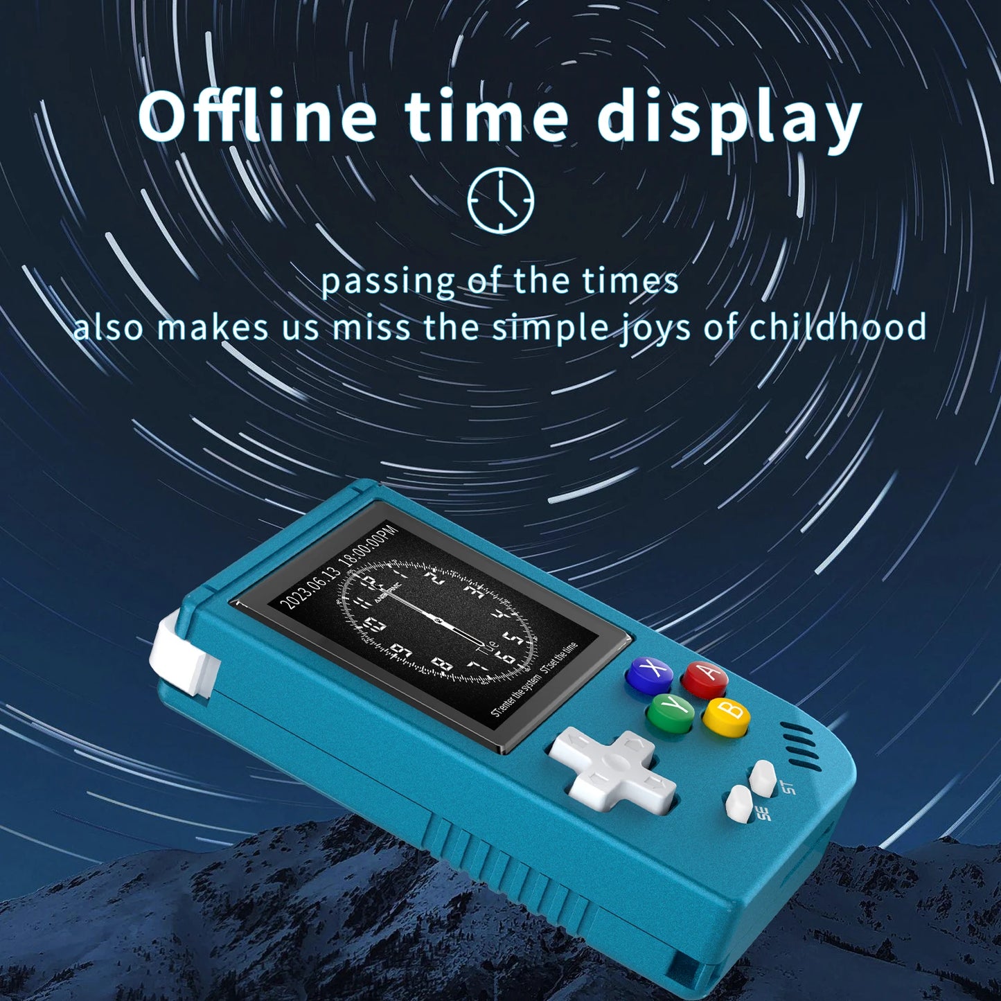 ANBERNIC RG Nano Pocket Retro Handheld Game Console Metal Shell 1.54" IPS Screen Linux 1050mAh Classic Game Player Hi-fi Speaker