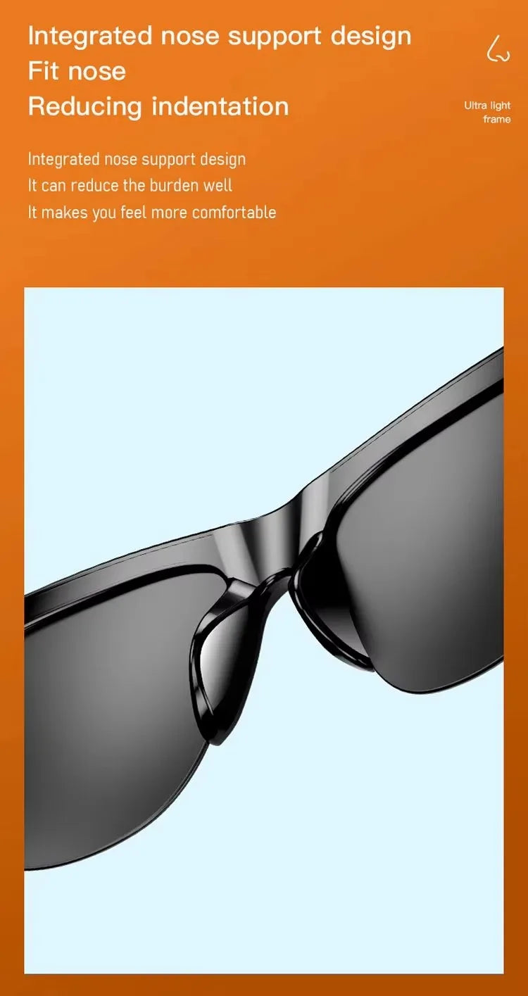 Xiaomi Bluetooth Glasses Earphones 2025 New Edition, Glasses with Earphone Function Smart Touch Waterproof Microphone Earphones