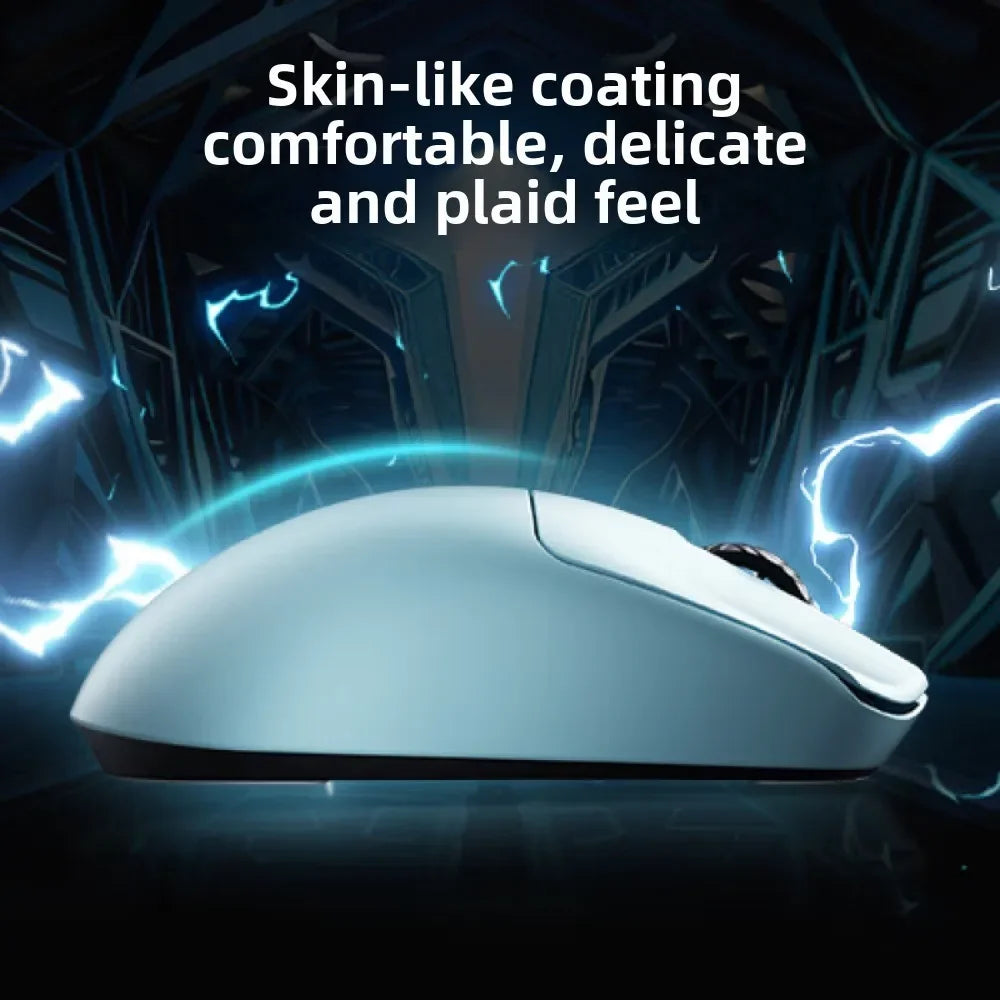 SCYROX V6 non-porous wireless mouse esports 40g with 8k receiver fast response pixart 3950 high quality 8KHz web driver 750IPS
