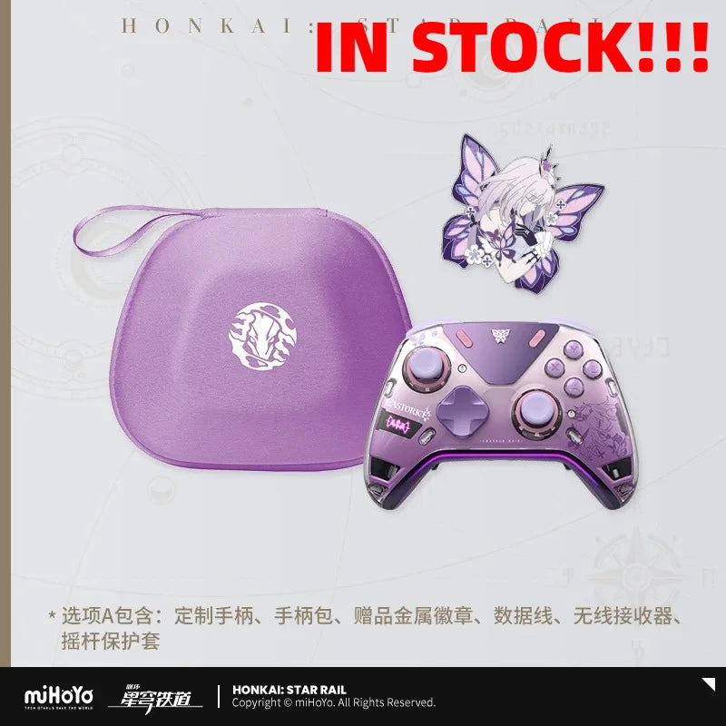 NEW miHoYo INSTOCK Honkai Star Rail Castorice APEX 5 Elite Gamepads Wireless Gamepad Force Feedback Bluetooth Game Controller