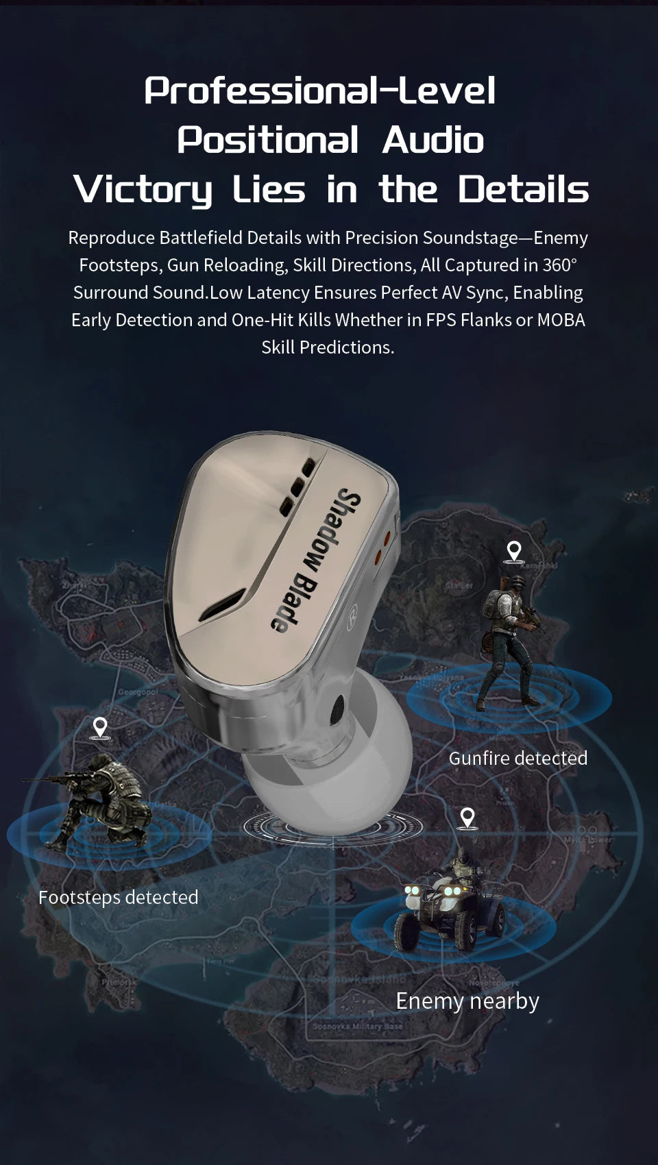 CVJ Shadow Blade Vibration Music Gaming IEM HIFI Wired in-ear Earphones Dynamic Driver + Vibration Unit with Tuning Tubes HD MIC