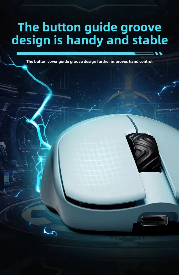 SCYROX V6 non-porous wireless mouse esports 40g with 8k receiver fast response pixart 3950 high quality 8KHz web driver 750IPS