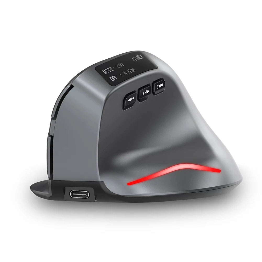 ZELOTES F-26C F35 F36 F17 Ergonomic Vertical Mouse 2.4G Wireless Gaming Mice USB Optical Mouse 3200DPI Gamer Mause For Laptop PC