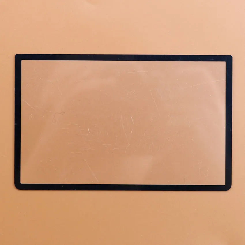 JCD Replacement For 3DSXL / 3DSLL Black White Front Screen Frame Lens Cover For New 3DS XL LL LCD Screen Protector Panel