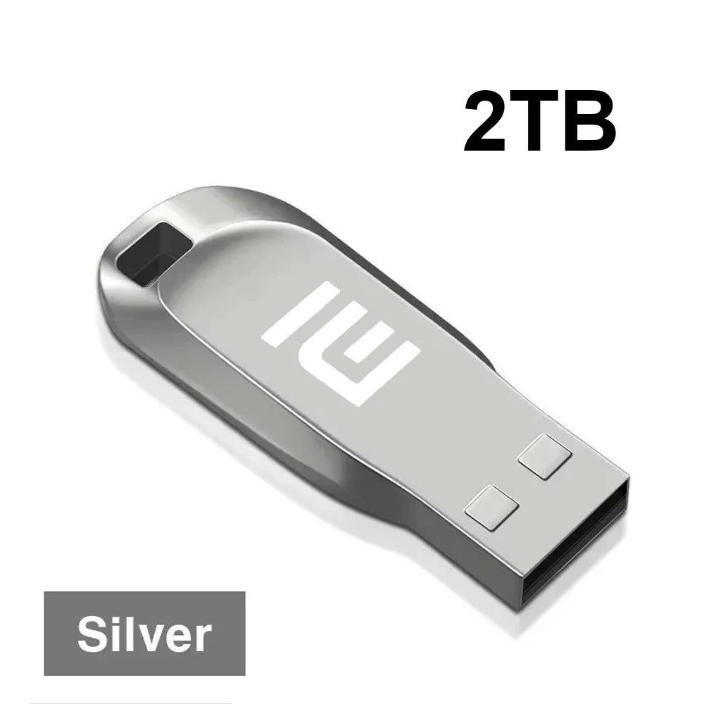 Xiaomi Original Pendrive USB 3.0 Flash Drive 2TB 1TB Metal USB Disk Pen Drive High Speed Transfer Storage USB Memory Stick 512GB