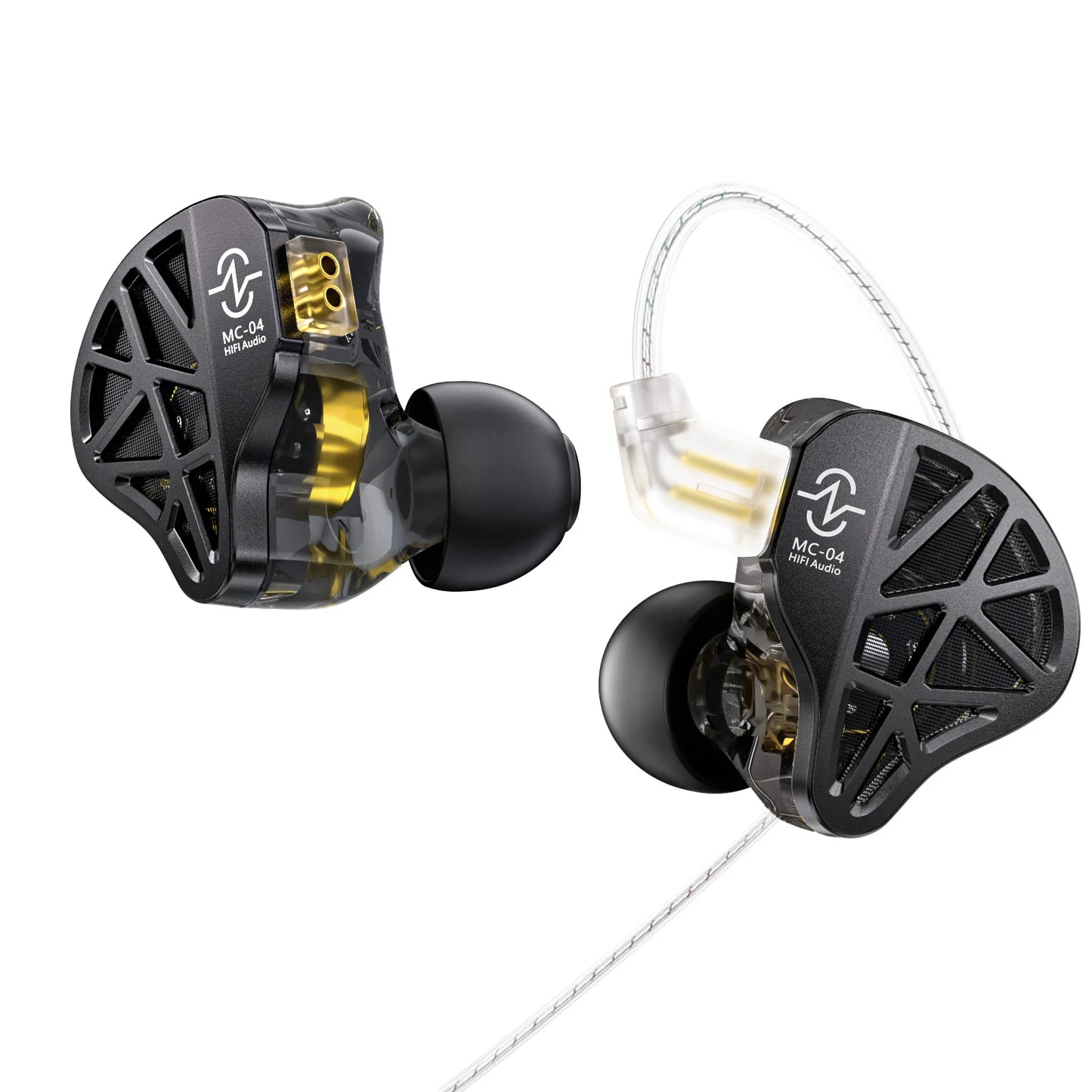 In-Ear HiFi Earphones CCZ MC04 DD&BA Hybrid Wired Headphones Stereo Bass Gaming Headsets Monitor Detachable 0.78mm 2Pin Cable
