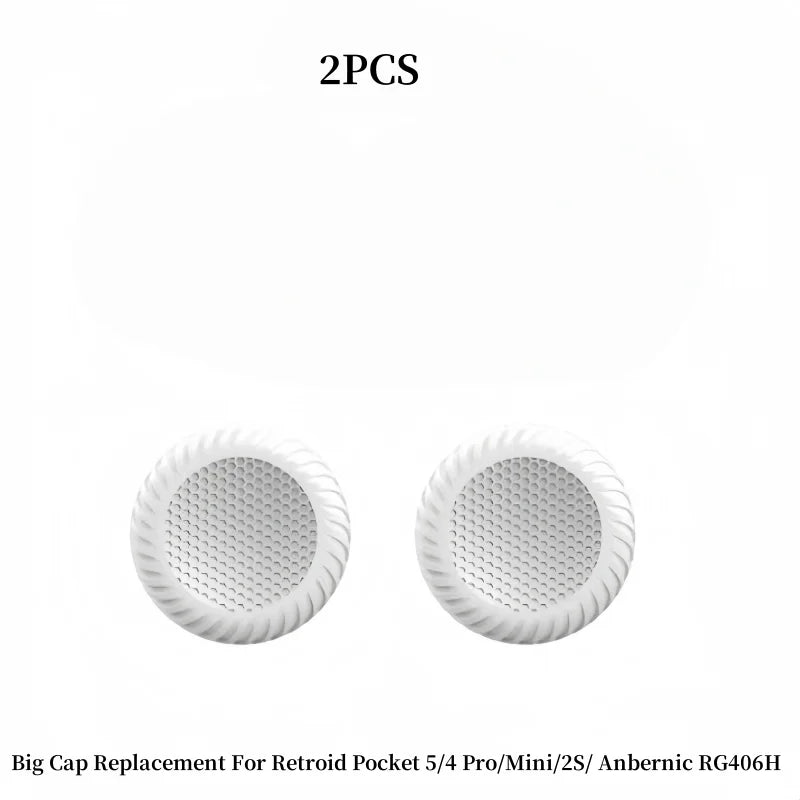 New Retroid Pocket 5 Big Joystick Cap For RP5 RP4 Pro RPmini RP2S Anbernic RG406H Rocker Thumbstick Cap Replacement Accessories