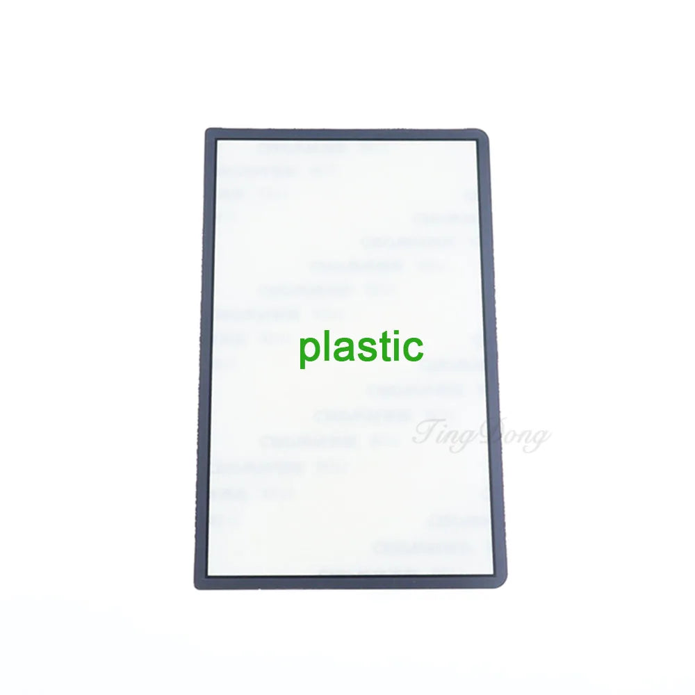 1PC Plastic or Glass Upper Front Top Screen Frame Lens LCD Screen protection Cover For 3DS XL LL New 3DSXL LL screen Lens