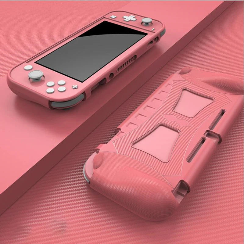 for Nintendo Switch Lite Silicone Case Shock Proof TPU Protective Cover Shell w/ Ergonomic Grip For Nintend Switch NS Lite Mini