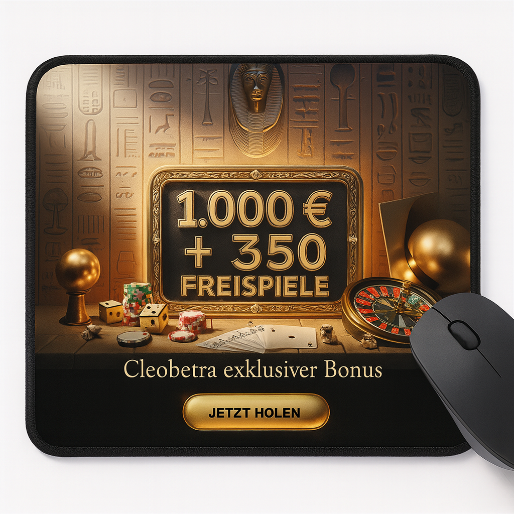 Cleobetra Exklusiver Bonus – Gaming Mauspad