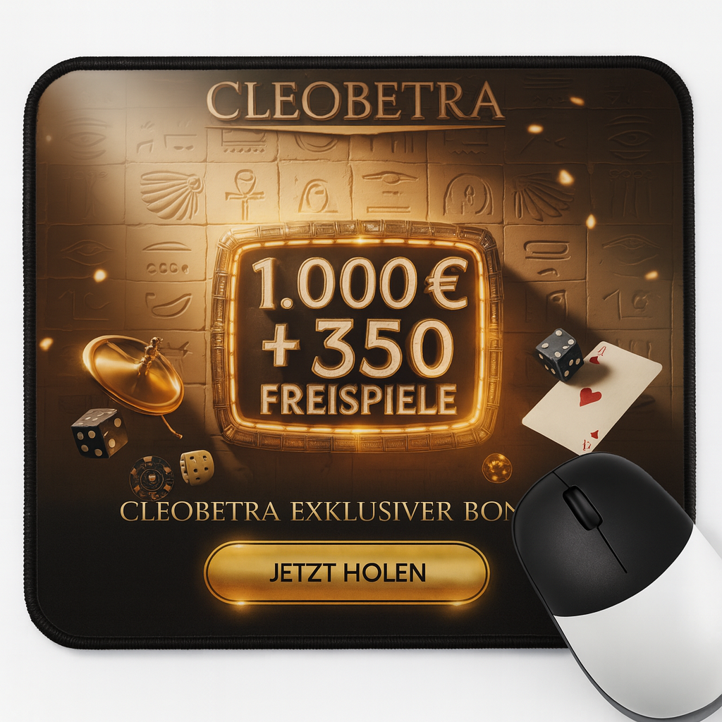 Cleobetra Exklusiver Bonus – Gaming Mauspad