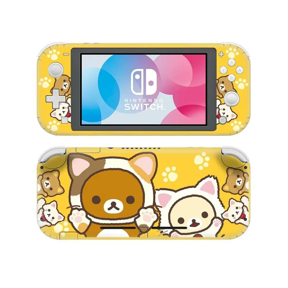 Rilakkuma NintendoSwitch Skin Sticker Decal For Nintendo Switch Lite Protector Nintend Switch Lite Skin Sticker Vinyl