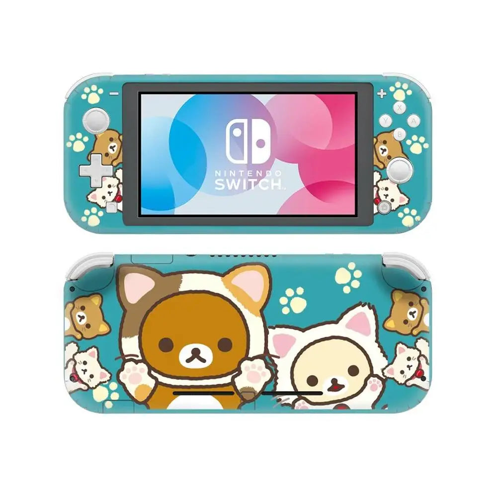 Rilakkuma NintendoSwitch Skin Sticker Decal For Nintendo Switch Lite Protector Nintend Switch Lite Skin Sticker Vinyl