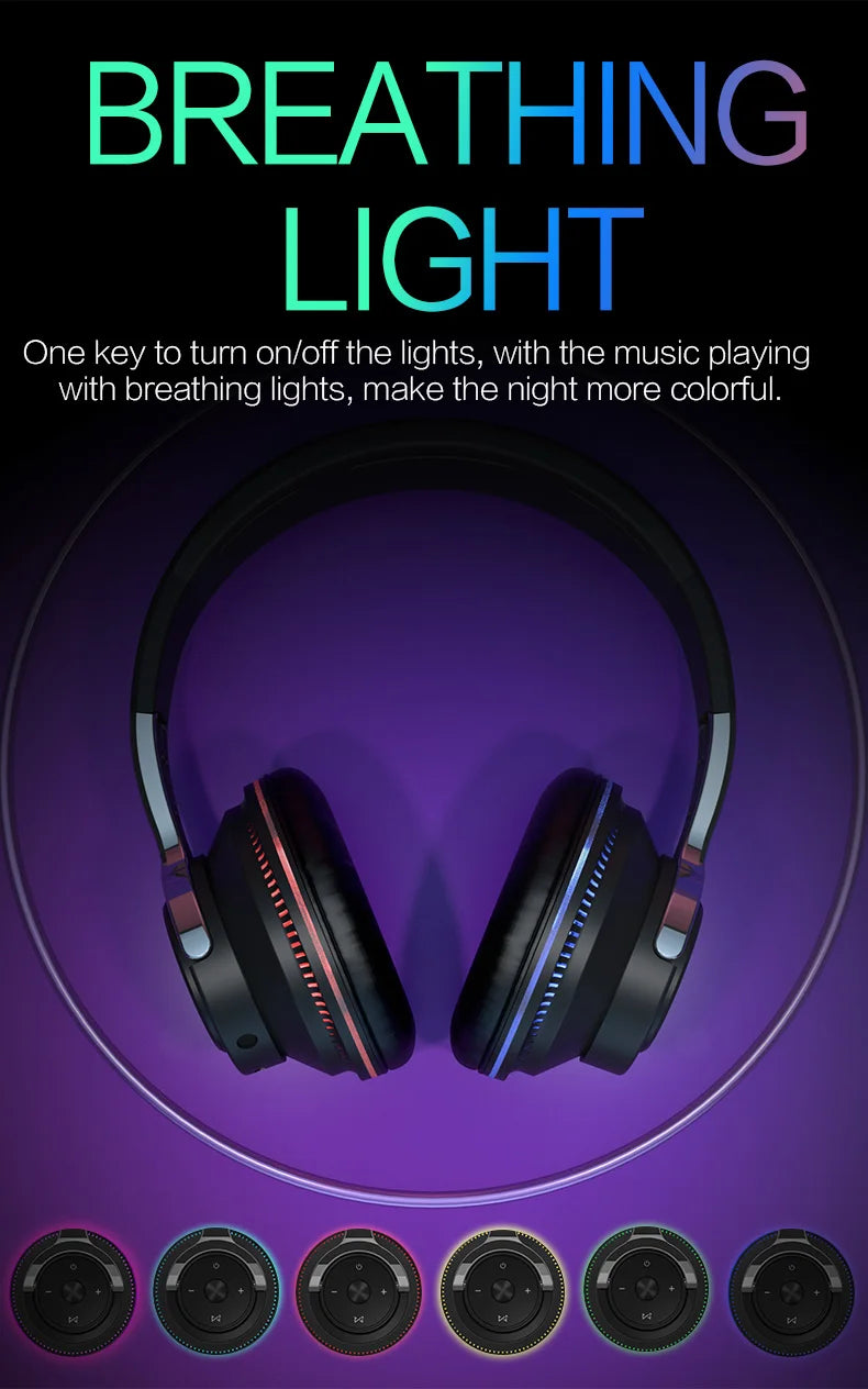 Tv Bluetooth Headphones Wireless Headphon with Mic USB Adaptor Headset Noise Canceling Stereo Foldable Bass for TV Earphone