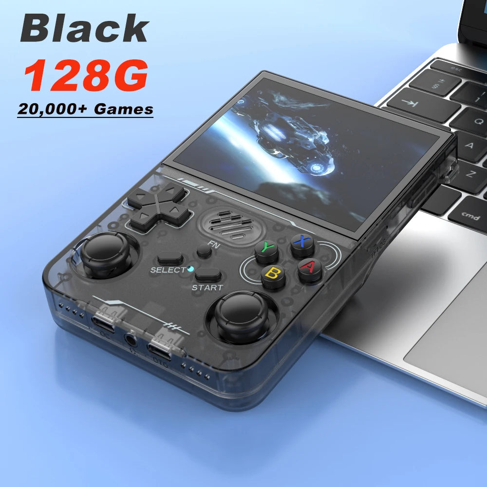 BOYHOM 256G R36XX Hand-held Game Consoles Video player 3.5-inch IPS 640*480 Screen Retro Game Player 3000 mAh128G/64G Games