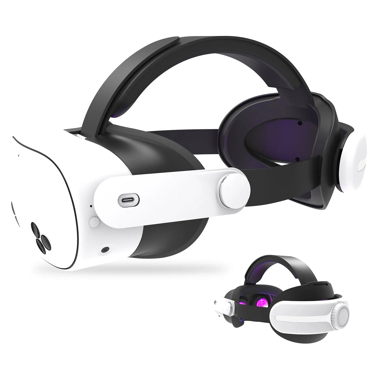 For Oculus Meta Quest 3/3s Head Strap Accessories Enhanced Comfort Support Reduce Strain for Extended Gaming Sessions
