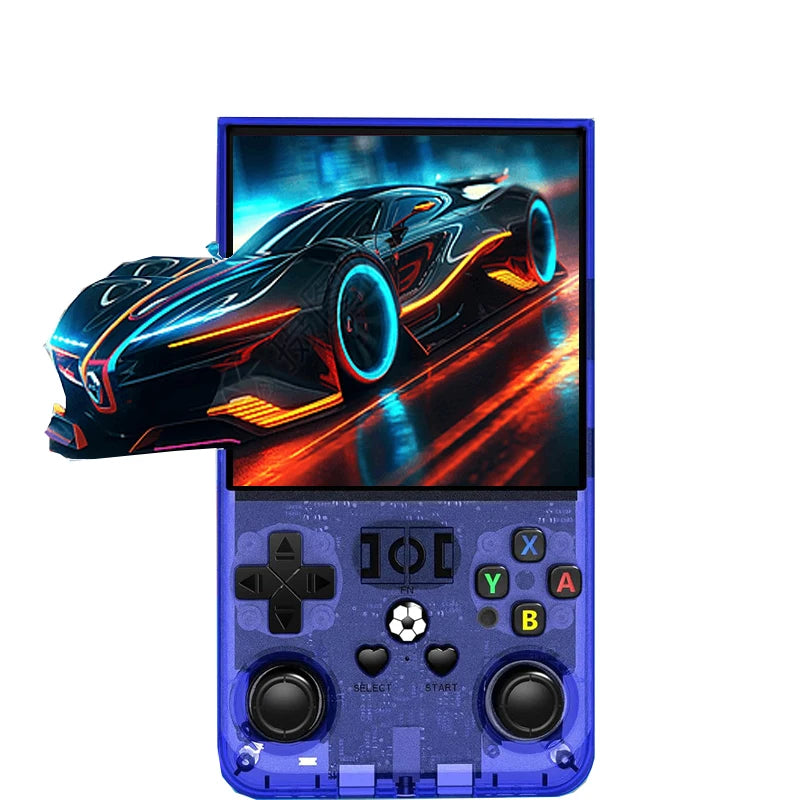 WDYQJE Gaming Console Handheld R36MAX Retro Handheld Game Console Linux System 4'' IPS Screen R36 Portable Pocket Video Player