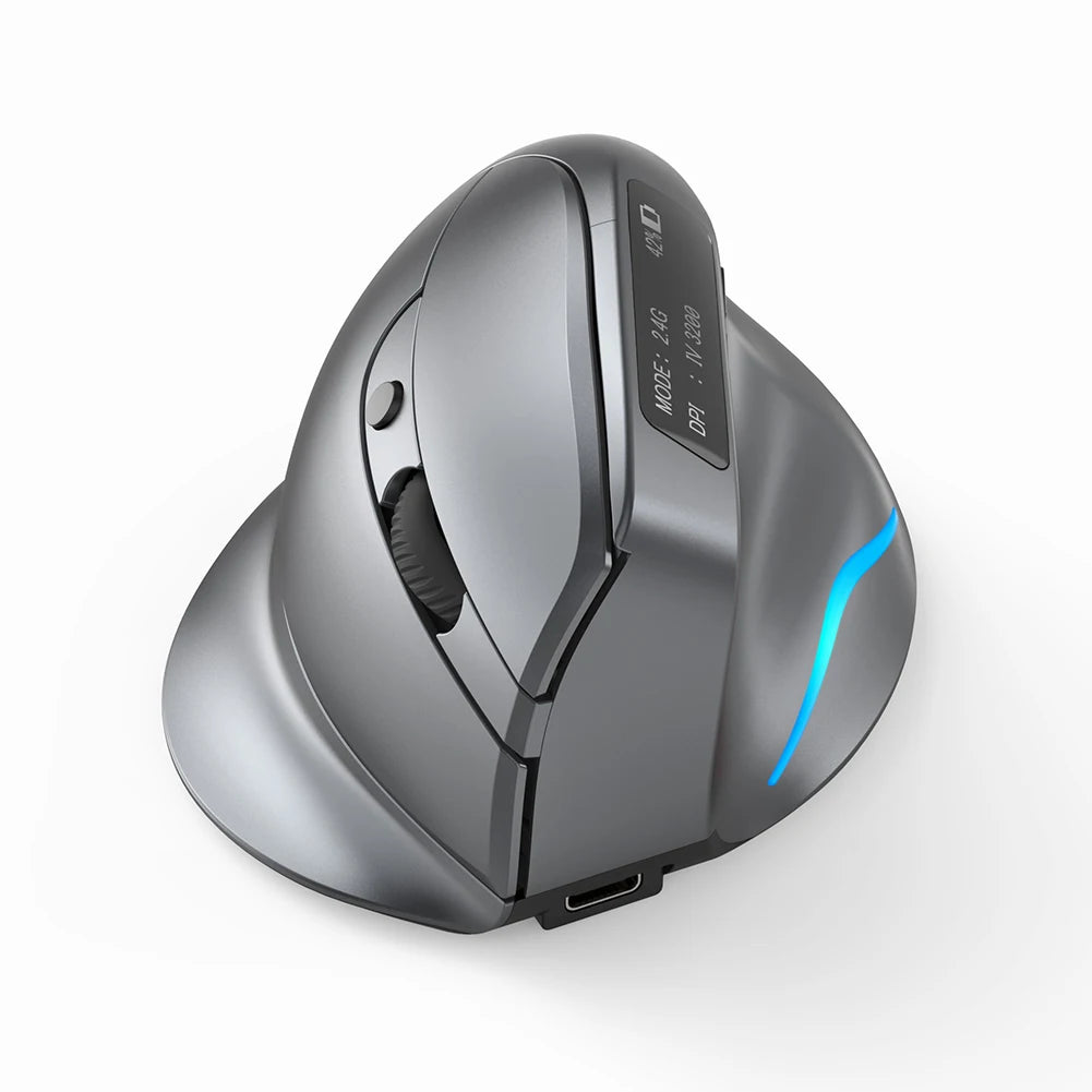 ZELOTES F-26C F35 F36 F17 Ergonomic Vertical Mouse 2.4G Wireless Gaming Mice USB Optical Mouse 3200DPI Gamer Mause For Laptop PC
