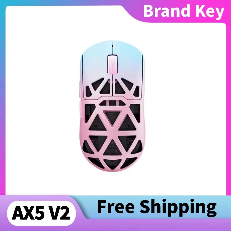 Mchose  Ax5 V2 8kHZ Magnesium Alloy Wireless High Performance Mouse PAW3950 Sensor 30KDPI Macro Defines Lightweight Gaming Mouse