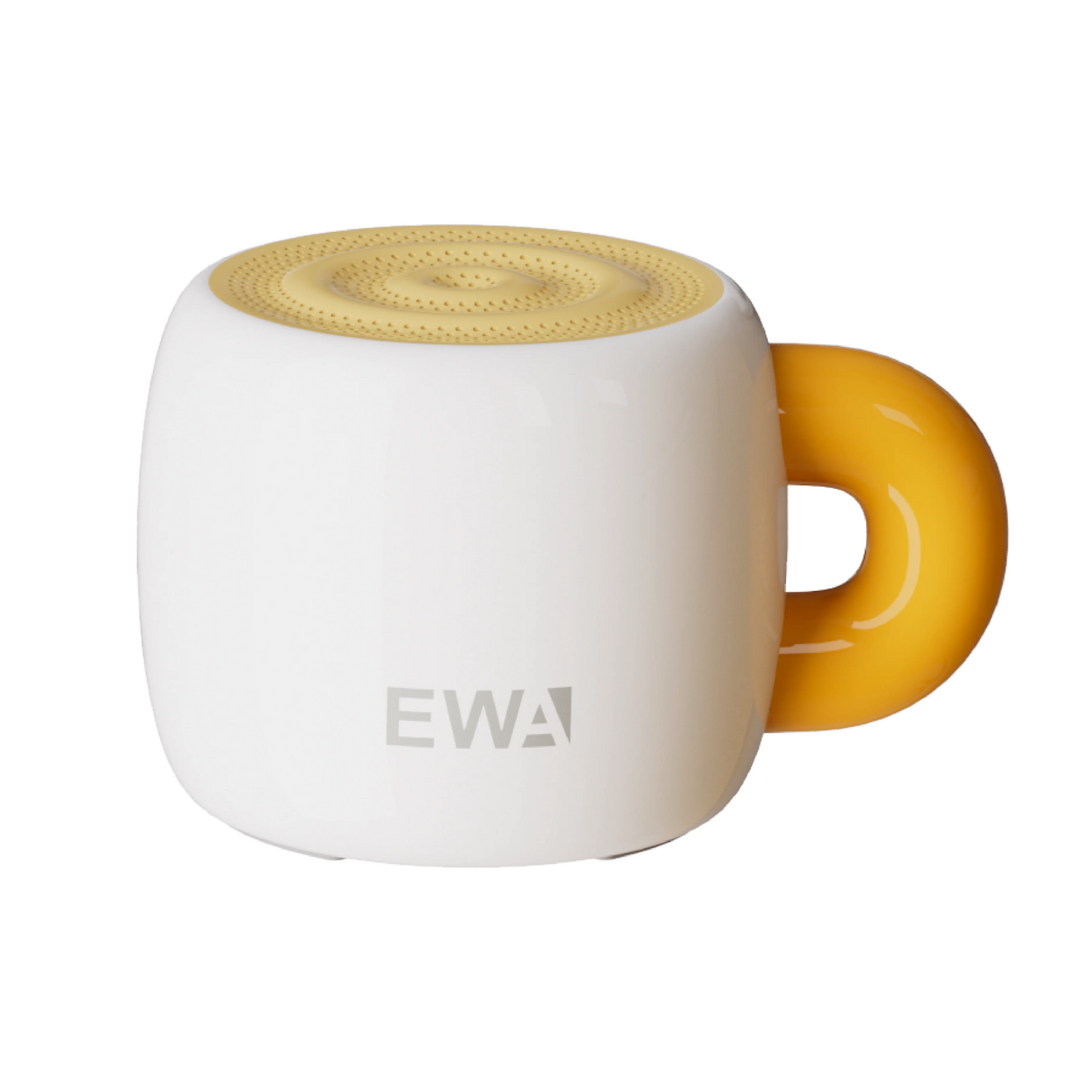 EWA A163 Wireless Bluetooth 5.4 Speaker Cup Type Bass Sound IP67 Waterproof Mini Metal MP3 Player with 700mAh HiFi Sound