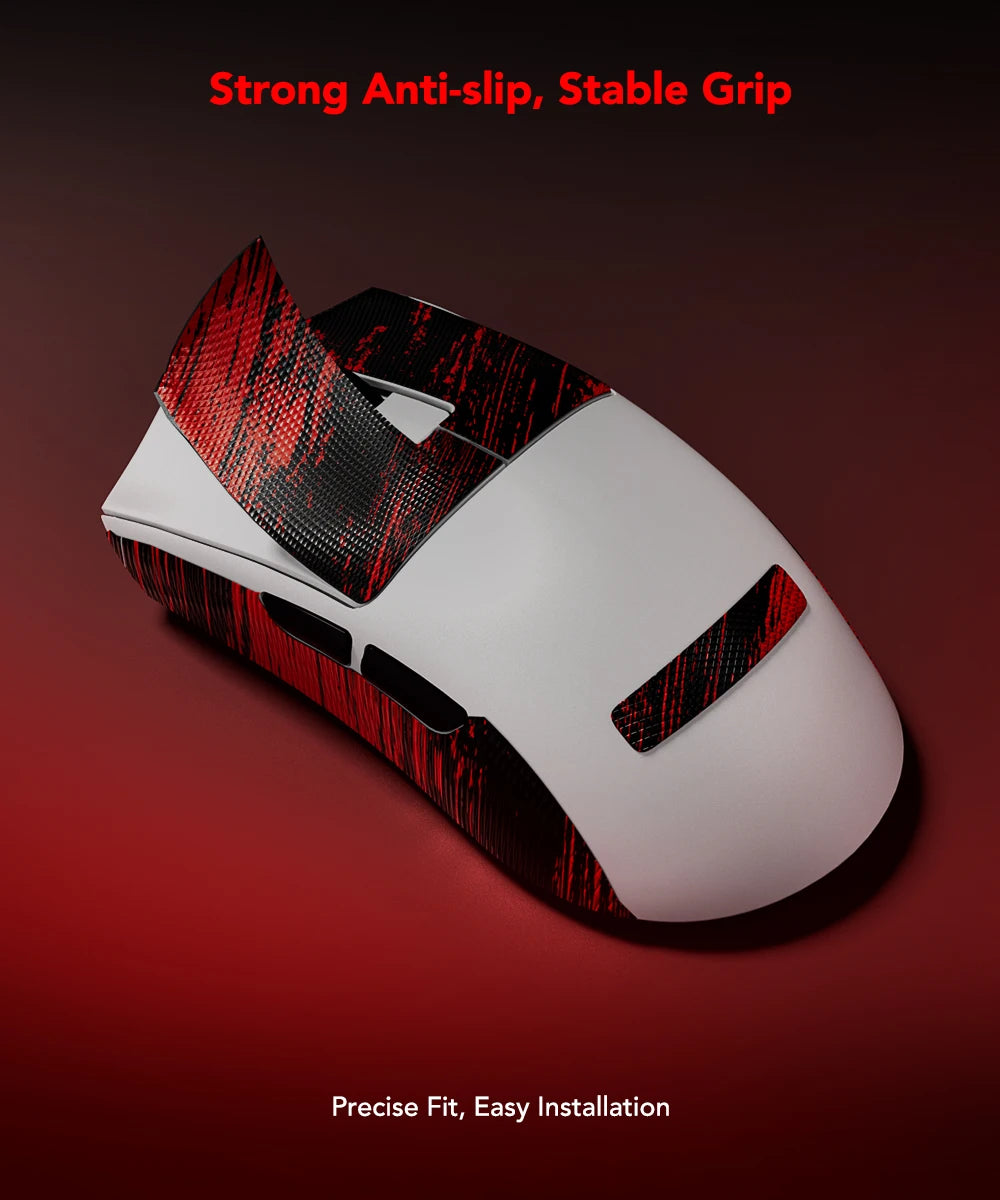 Kysona Jupiter Wireless Mouse PAW3395 Sensor 26000DPI Light Weight 49g 8khz Bluetooth Rechargeable Game Mouse For PC Laptop Gift