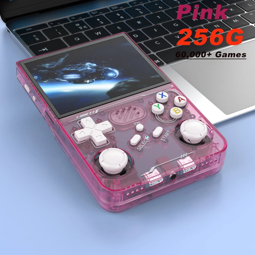 BOYHOM 256G R36XX Hand-held Game Consoles Video player 3.5-inch IPS 640*480 Screen Retro Game Player 3000 mAh128G/64G Games