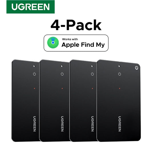 UGREEN Wallet Finder, Smart Tag Bluetooth Tracker Card Item Locator for Luggage Tags Passports with Apple Find My App (Only iOS)