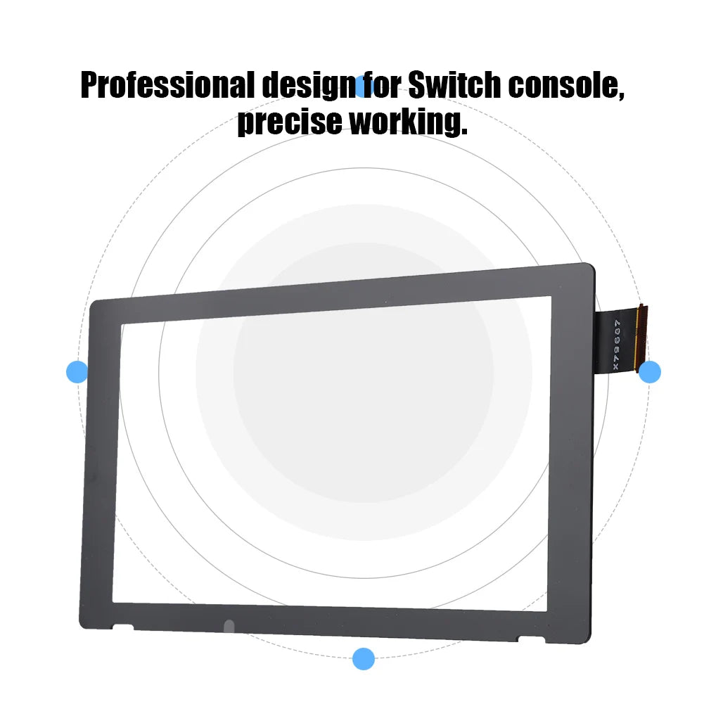 Touch Screen LCD Display Replacement Fit for Nintendo Switch DIY Repair High Compatibility Easy Install Home Repair Game Console