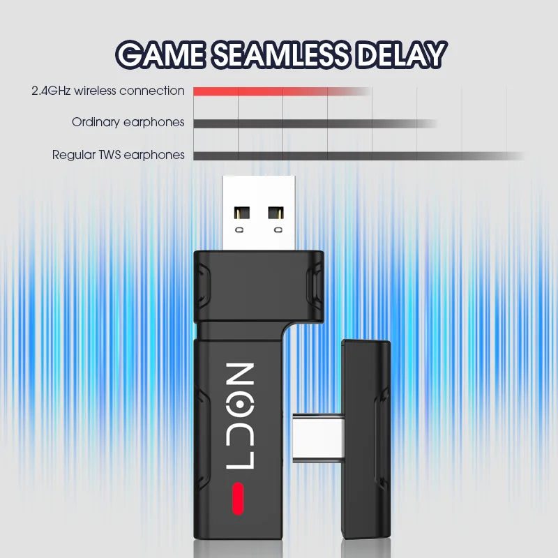 LDON F05Gaming Headset with RGB Noise Canceling Microphone 7.1 Surround Sound  for PS5 PS4 One PC Laptop Mac Computer PC