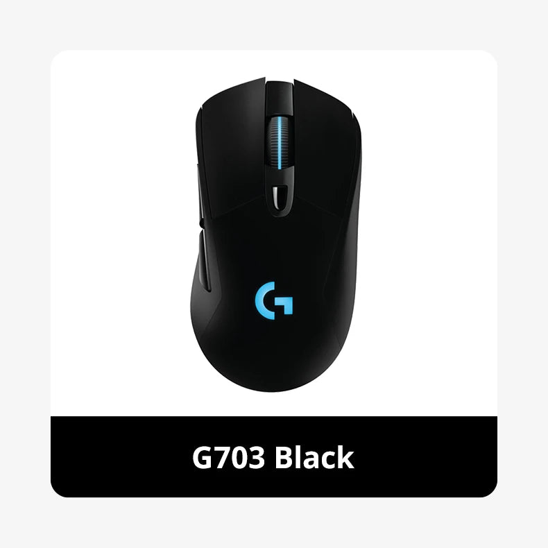 Logitech G703hero Esports Eat Chicken Macro RGB Backlit Computer Game Lol/cf Wireless Charging Mouse