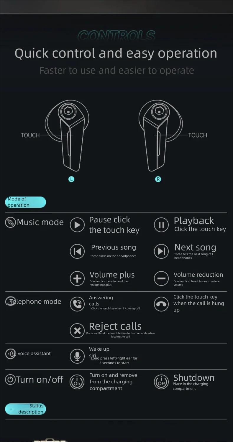 MARVEL Collaboration Bluetooth Headphones ANC Active Noice Cancellation Bluettoth Wireless Earphones Sports Gaming Gift Iron Man