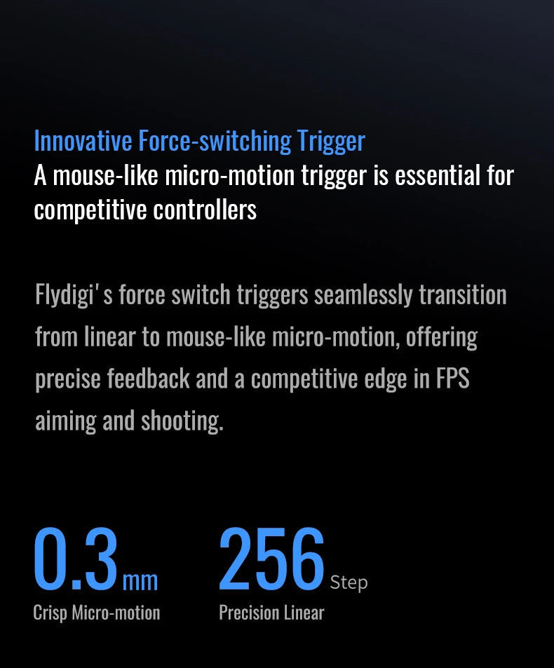 Flydigi Vader 4 Pro Gaming Controller With Hall Rocker Athletic Vibrate Trigger Switch 1000Hz Gamepad For Mobile Switch TV PC