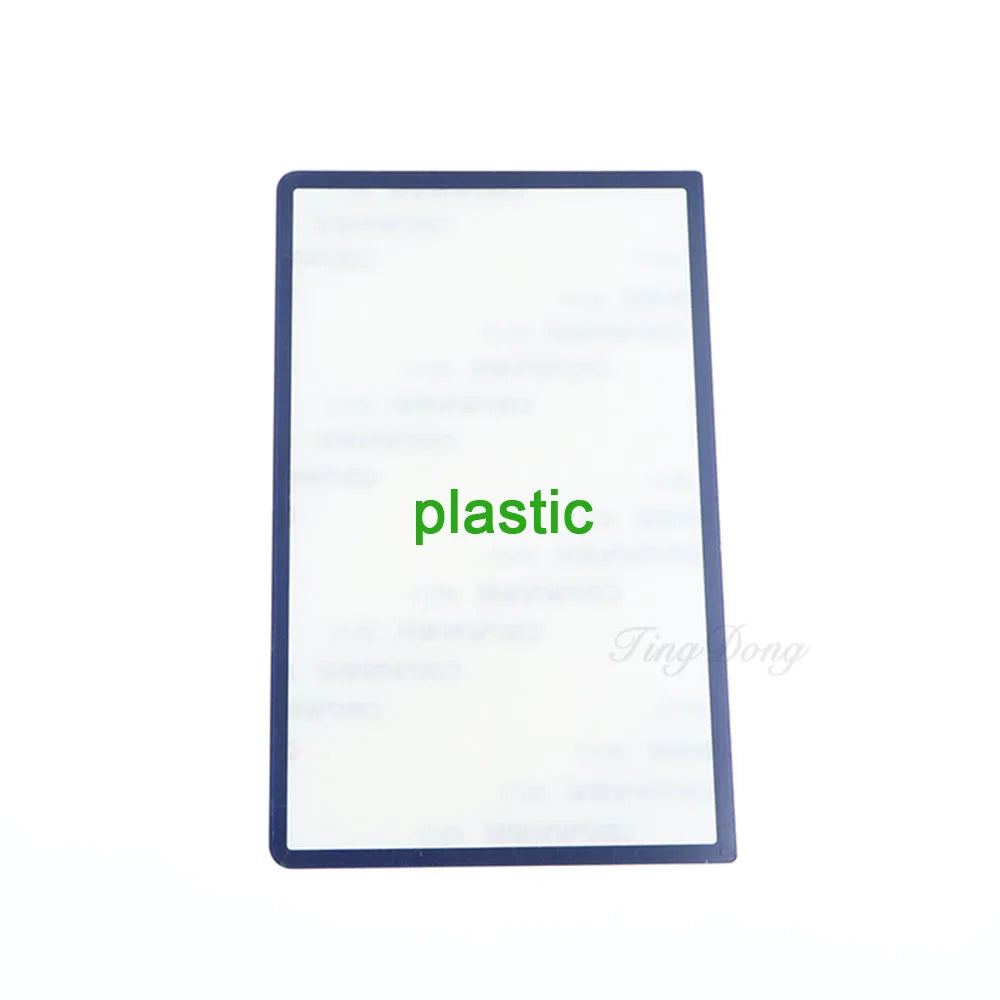 1PC Plastic or Glass Upper Front Top Screen Frame Lens LCD Screen protection Cover For 3DS XL LL New 3DSXL LL screen Lens