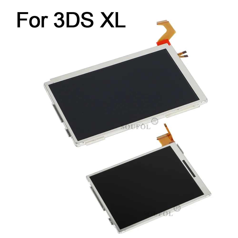 New Replacement Top Upper or Bottom Lower LCD Display Screen for 3DS XL LL Gaming Accessories