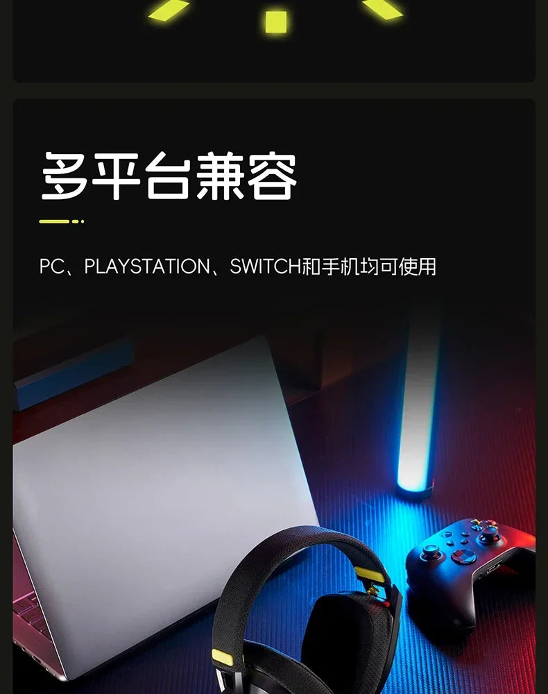 VGN VXE Siren V1 Bluetooth Headset Lightweight 2.4g Dual-mode Headphone with Microphone Computer Gaming Headset PC Accessories