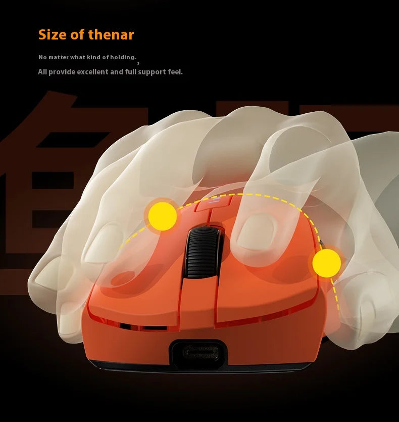 New Original Incott G24 Pro Wireless Mouse Dual Mode 8k Paw3950 Sensor Fast Charge Wireless Gaming Mouse Custom  Mice Pc Gamer G