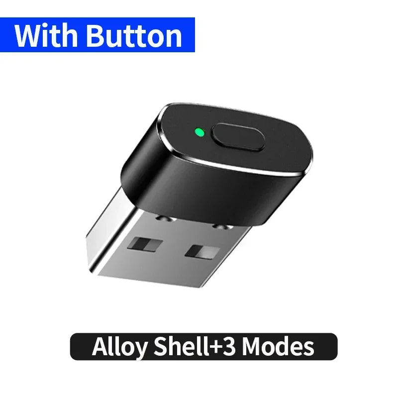 Unnlink USB Mouse Jiggle, Undetectable Mouse Mover, Automatic Keeps Computer Awake, Simulate Mouse