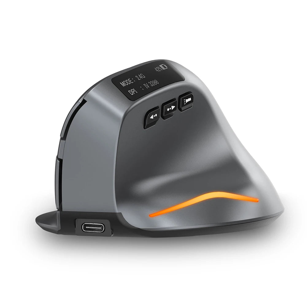 ZELOTES F-26C F35 F36 F17 Ergonomic Vertical Mouse 2.4G Wireless Gaming Mice USB Optical Mouse 3200DPI Gamer Mause For Laptop PC
