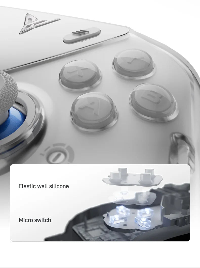 Flydigi apex 5 controller gamepad wireless gamepad for pc /Switch/Phone/TV/tablet computer,charging dock with Cool RGB screen