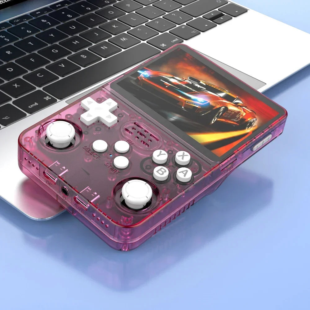 R36S Retro Handheld Game Console, 60000+ Preloaded Games, Open Source Linux, Portable Pocket Player, 64G/128G/256G, Best Gift