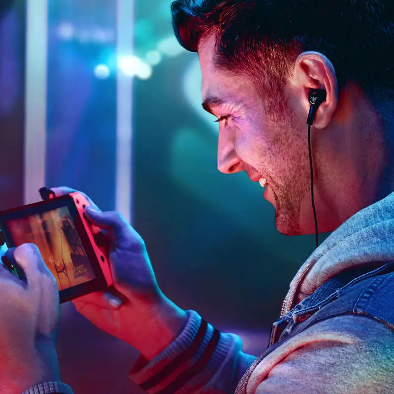 Razer HAMMERHEAD DUO Dual-core In-ear Gaming Earphones Stereo Music Sports Headset 3.5mm Wired Earbuds with Microphone Headphone