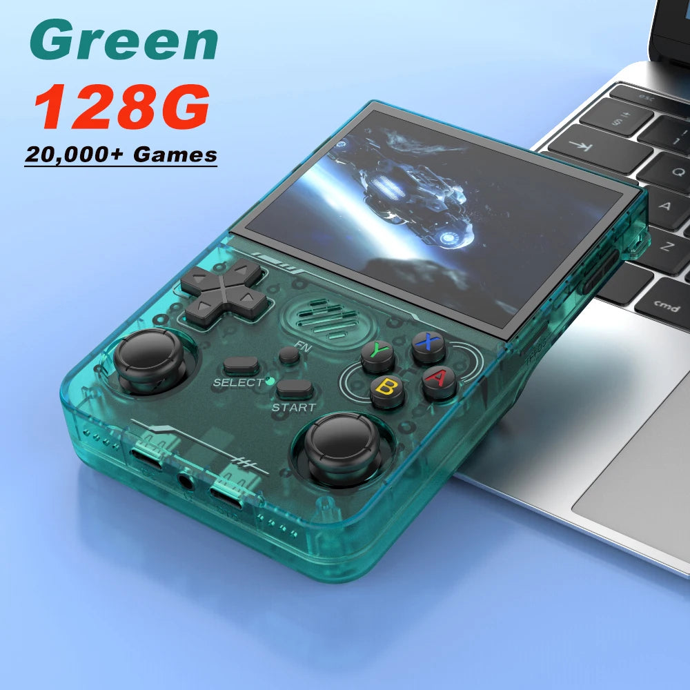 BOYHOM 256G R36XX Hand-held Game Consoles Video player 3.5-inch IPS 640*480 Screen Retro Game Player 3000 mAh128G/64G Games
