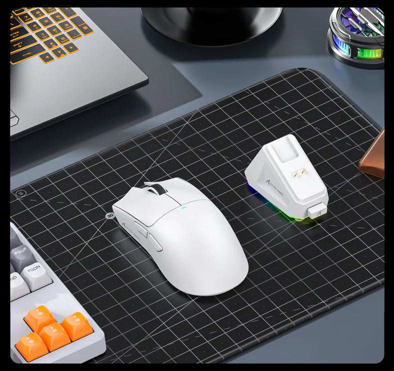 Attack Shark X11 Wireless mouse, three-mode connection 2.4GHz/ wired/Bluetooth PAW3311 22000DPI RGB magnetic charging dock mouse