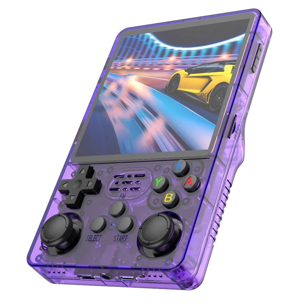 BOYHOM R36S Plus Retro Handheld Game Console Linux 64-bit System 4" IPS Screen RK3326 Portable Pocket Video Player R36PLUS Games
