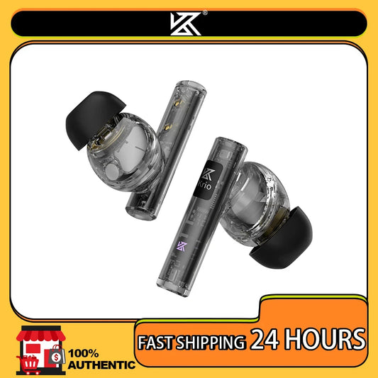 KZ Krio TWS Lossless headphones Sound quality Dual motor Redefines Professional-grade audio Bluetooth 5.3 headphones
