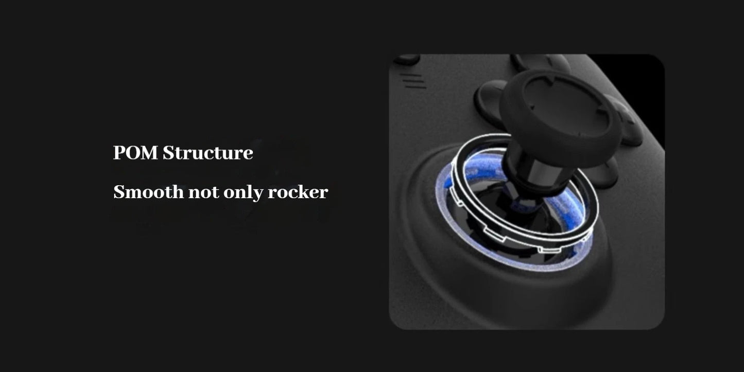 ZD Super Legend S Gaming Controller Wireless Bluetooth Hall Remote Sensing Rgb Motor Apex Switch Pc Android e-sport Gamepad