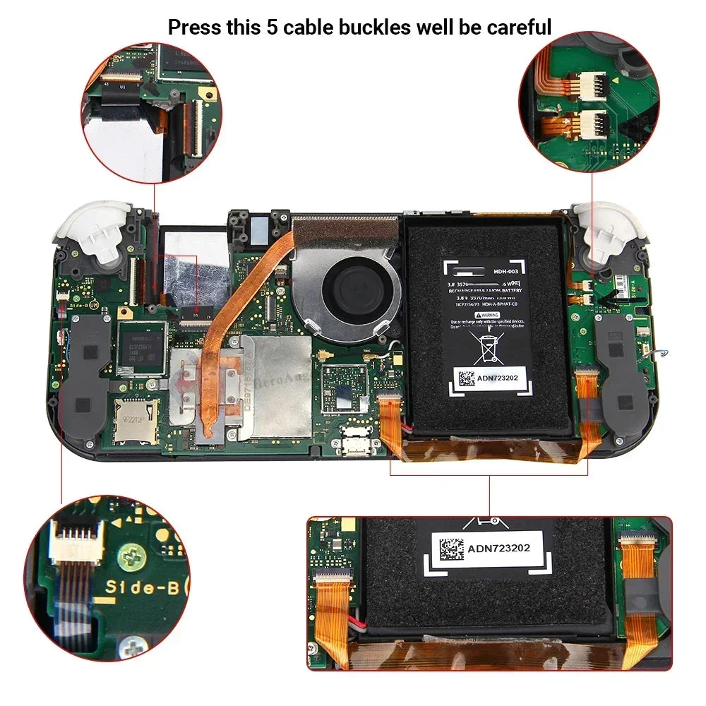 White-silver Black-gray LCD Screen w Touch Screen Full-Fitted Assembly Digitizer Replacement LCD Touch Display for Switch Lite