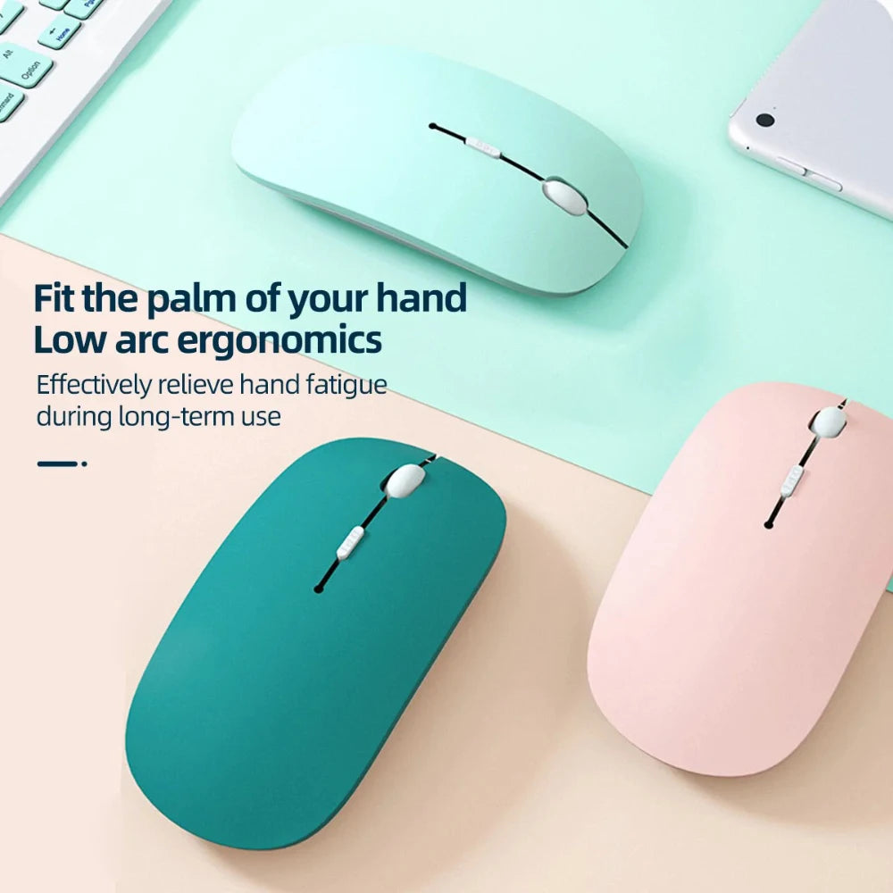 Xiaomi Silent Bluetooth Mouse Marcaron Computer Laptop Optical Mouse Wireless for iPad Samsung Tablet Universal Mice Noiseless