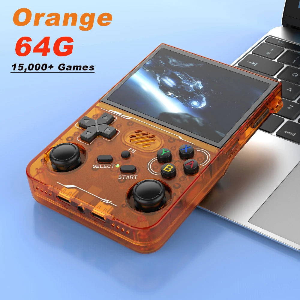 BOYHOM 256G R36XX Hand-held Game Consoles Video player 3.5-inch IPS 640*480 Screen Retro Game Player 3000 mAh128G/64G Games